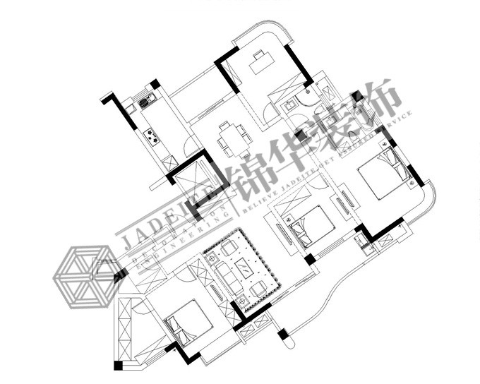 盐城钱江方洲户型图图片